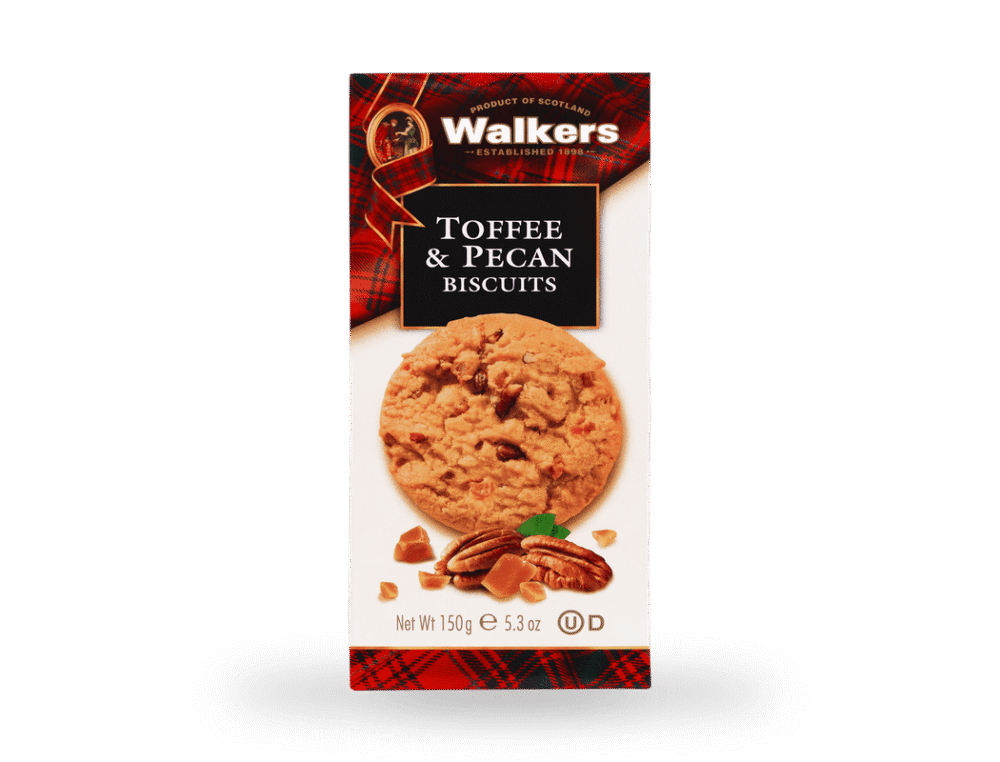 Набор печенья Walker's Shortbread с ирисками, орехами пекан, шоколадом, клюквой, лимоном и малиной 6 x 150г