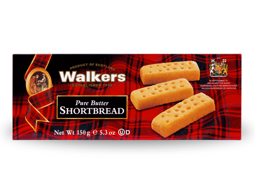 Песочное печенье Walker's Shortbread Fingers, 3600г, 24шт