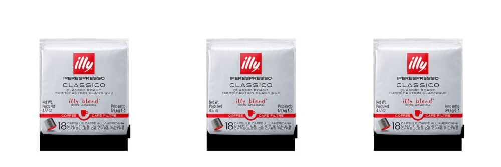 Набор капсул для кофемашины Illy CLASSICO Americano Coffee Iperespresso, 3 шт (54 капсулы)