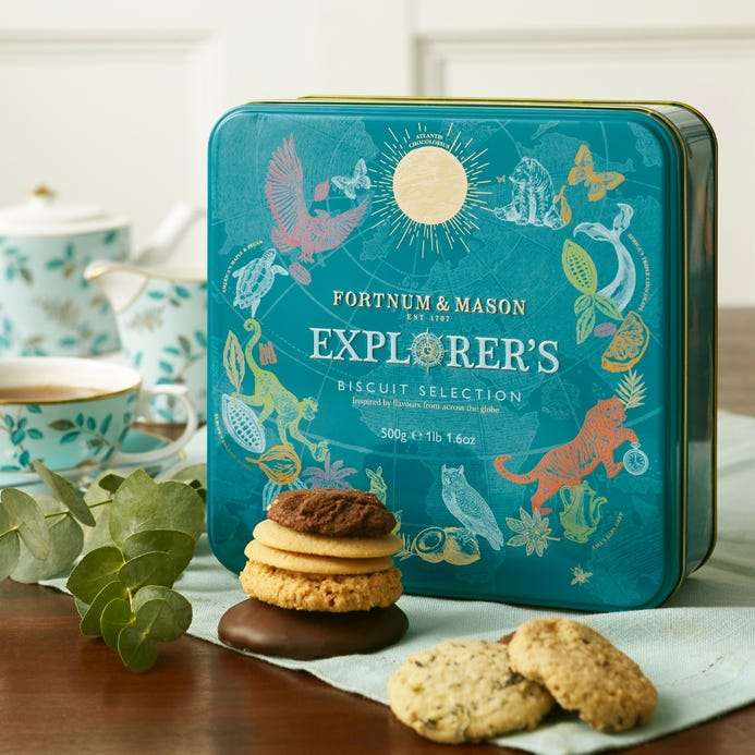 Печенье ассорти Fortnum&Mason Explorer's Biscuit Selection, 500 г